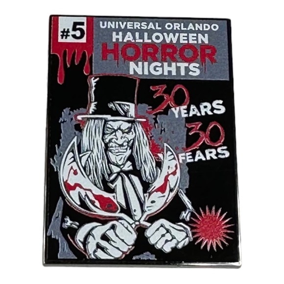 2020 Universal Studios Halloween Horror Nights Mystery Pin - # 5 Caretaker - Picture 1 of 1